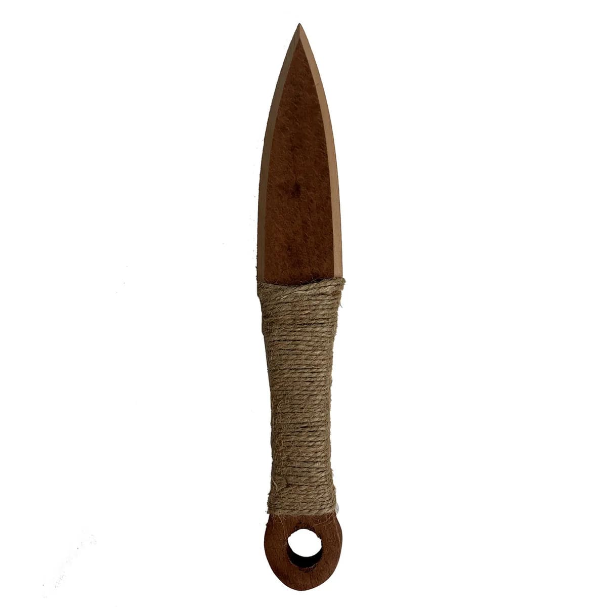 Нож деревянный "Кунай" в обмотке, 23 см