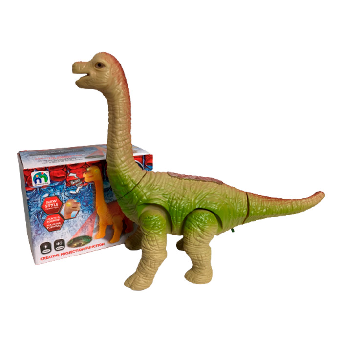 Динозавр "Брахиозавр" движущийся со звуком