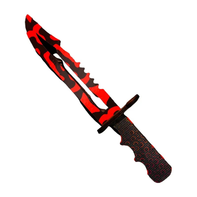Штык-нож деревянный "Кровавая паутина" (Crimson Web), 28,5 см