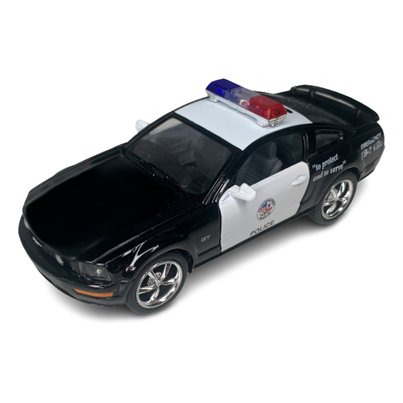 Модель автомобиля металлическая "Полиция. Ford Mustang GT", масштаб 1:38