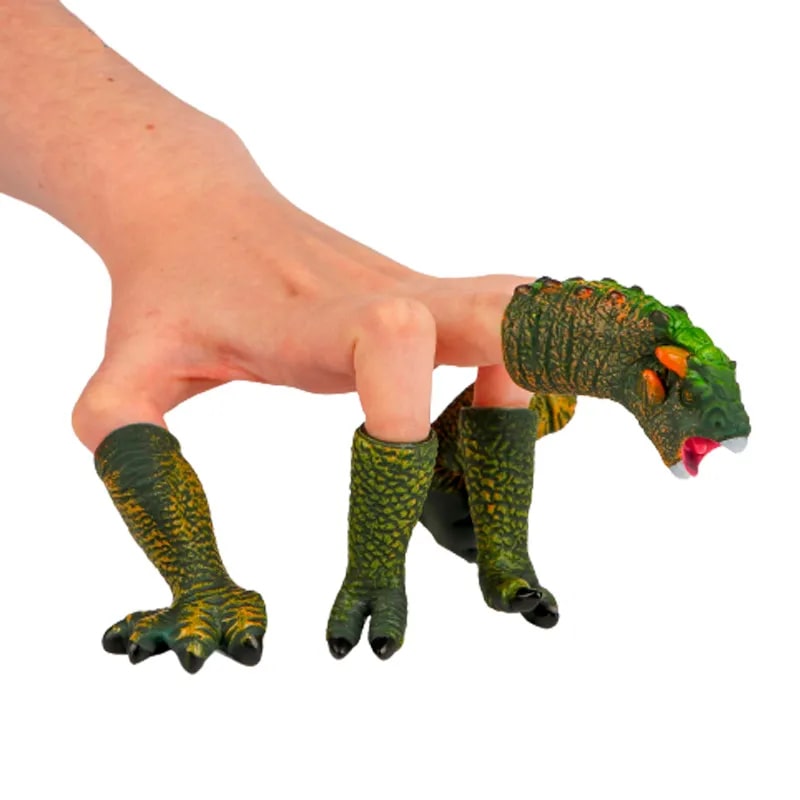 Фигурка динозавра "Игуанодон" на пальцы
