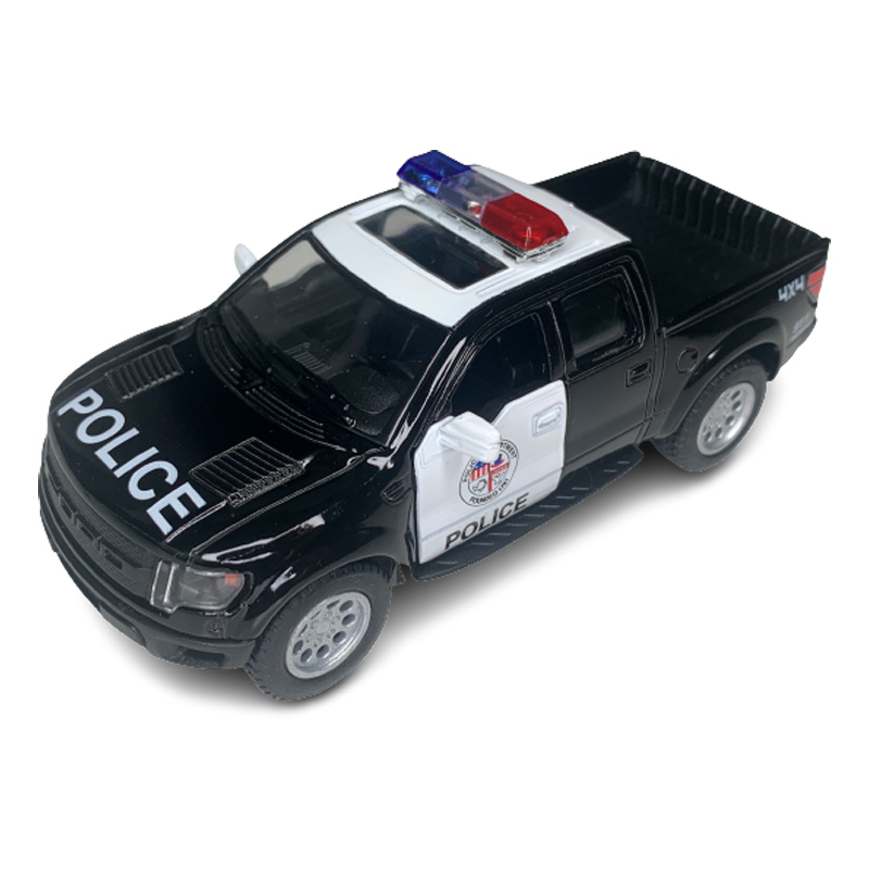 Модель автомобиля металлическая "Полиция. Ford F-150 SVT Raptor", масштаб 1:46