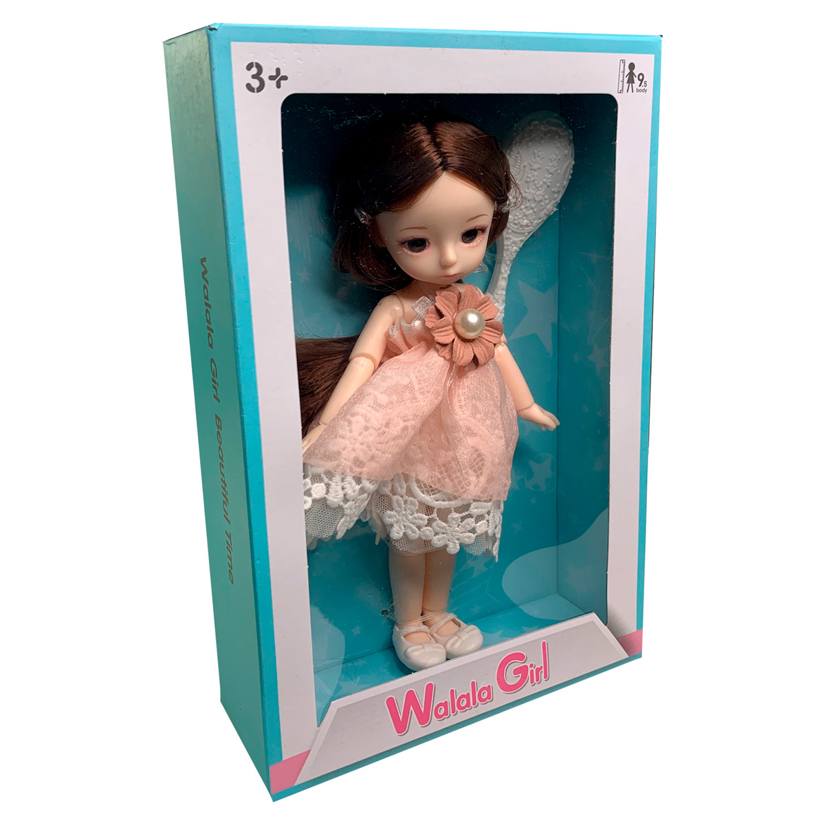 Кукла шарнирная коллекционная "София" Walala Girl в упаковке, 28 см