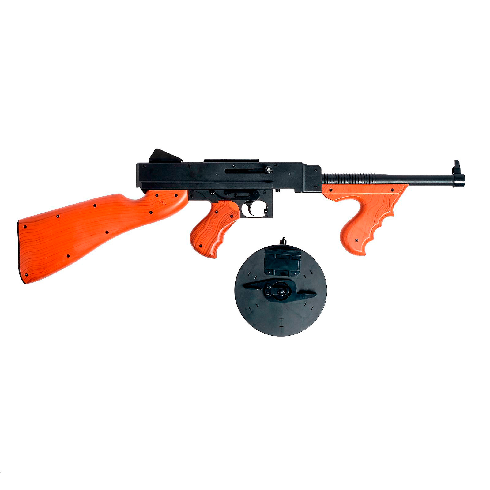 Пистолет-пулемет Томпсона полноразмерный на пластиковых пульках, 82 см