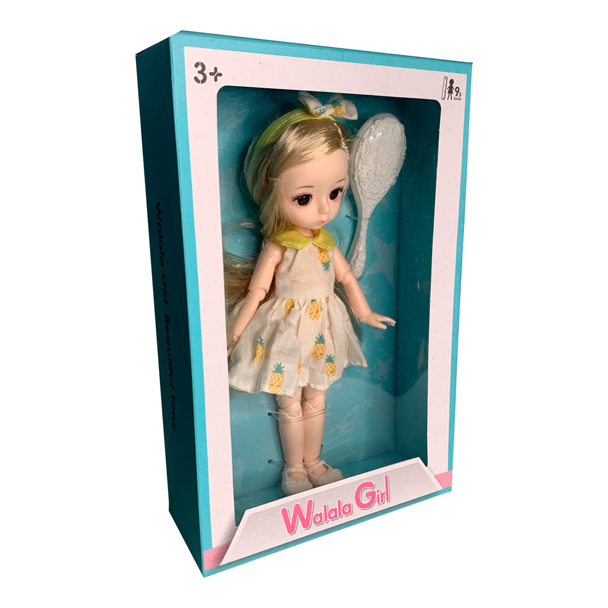 Кукла шарнирная коллекционная "Элеонора" Walala Girl в упаковке, 28 см
