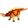 Гигантский динозавр &quot;Стегозавр&quot; из мягкого пластика, 51 см